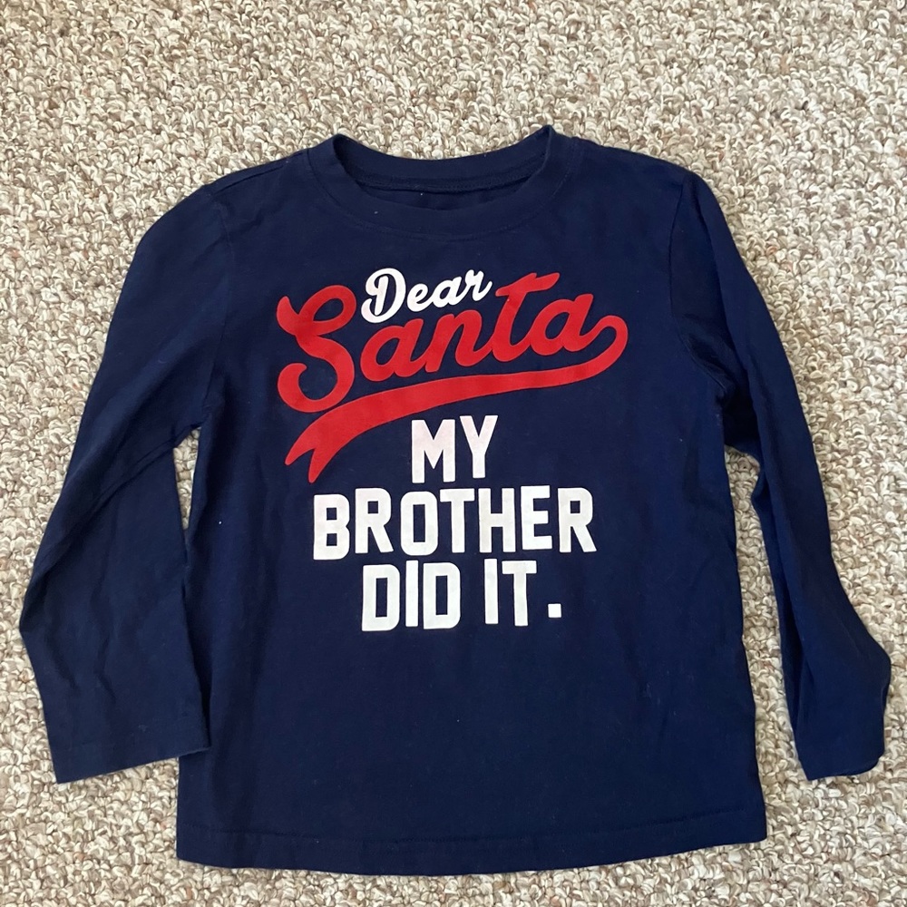 4T Santa shirt